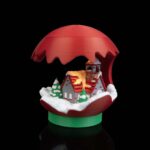 Weihnachten LED Teelicht „Winterdorf“ – 3D-Druck Made in Germany | Tischlampe