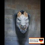 Wanddeko Polardrachen Trophäe - Mystisches Designhighlight