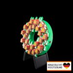 Adventskalender Kranz mit 24 Häuschen - Leuchtende Weihnachtsfreude