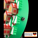 Adventskalender Kranz mit 24 Häuschen - Leuchtende Weihnachtsfreude