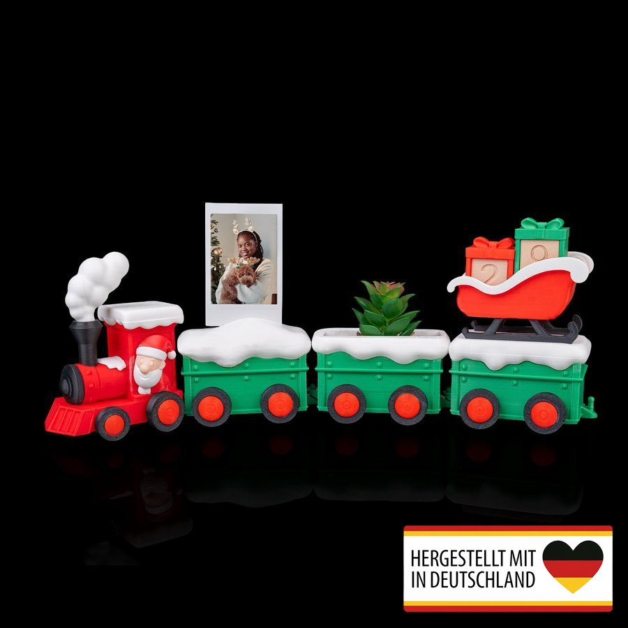 Adventskalender Weihnachtszug - Zauberhafter Countdown für die ganze Familie