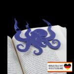 Lesezeichen Der Bücherkrake - Dein verspielter Lesebegleiter