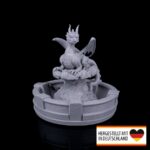 Zimmerbrunnen Drachenwächter - Magischer Wasserfall