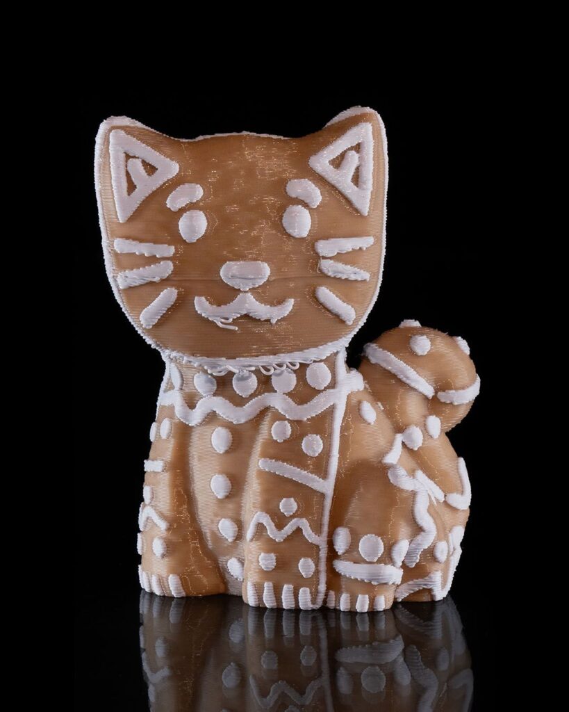 Figur Lebkuchen Katze - Dein verspielter Deko-Liebling