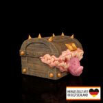 Kartenbox der gefräßigen Schatztruhe - Dein magischer Ordnungshelfer