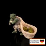 Würfelaufbewahrung Schurkenbeutel des Goblins - Magischer Schatzhalter