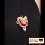 Halskette Schädel des Blutpakts - Mystische Verbindung