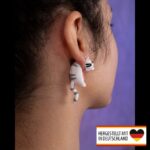 Ohrring Katze - Magnetisches Designwunder