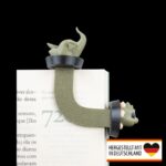 Lesezeichen Der Lesedino - Dein treuer Lesebegleiter