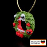 Weihnachtsbaumschmuck bissiger Kranz - Festlicher Hingucker