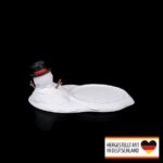 Tassenuntersetzer Schmelzi der Schneemann - Dein winterlicher Tischbegleiter