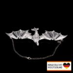 Halskette Schwingen des Silberdrachen - Mystischer Begleiter