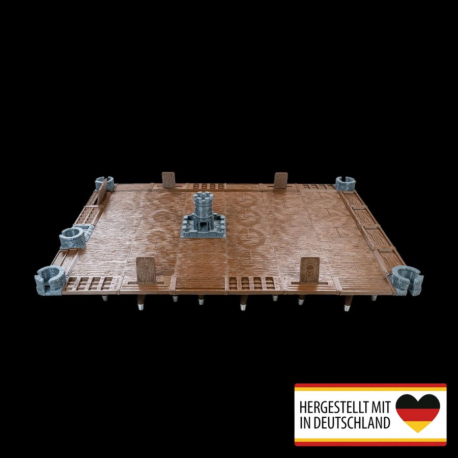 Spieltisch der Holzfeste - Fantasievolle Abenteuerzone