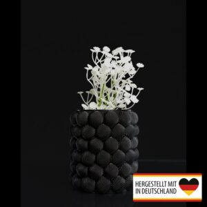 Moderne Vase KugelKult aus PLA im 3D-Druckverfahren