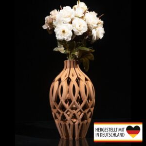 Vase LoopLoom in moderner geschwungener Form