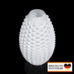Detailansicht der Vase Pointara, naturinspiriertes Design