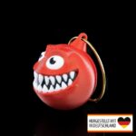 Weihnachtsbaumschmuck bissige Kugel - Verspielter Hingucker für deinen Baum