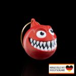 Weihnachtsbaumschmuck bissige Kugel - Verspielter Hingucker für deinen Baum