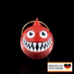 Weihnachtsbaumschmuck bissige Kugel - Verspielter Hingucker für deinen Baum