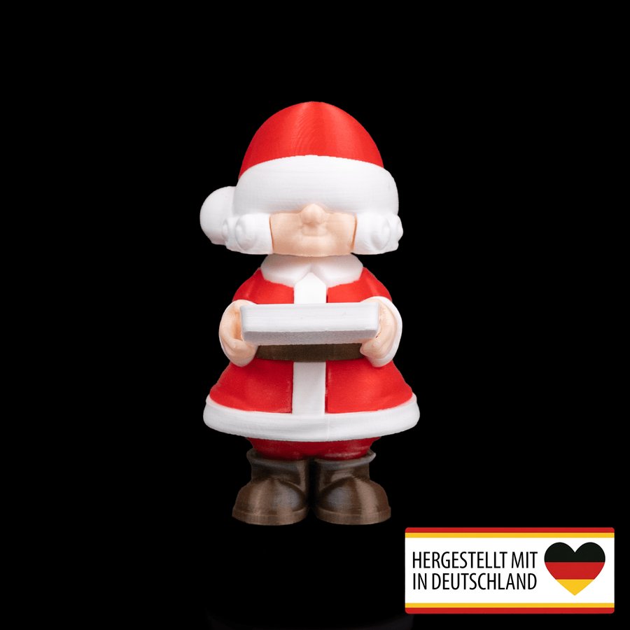 Weihnachtsbaumschmuck Frau Weihnachtsmann - Festliche Eleganz für Dein Zuhause