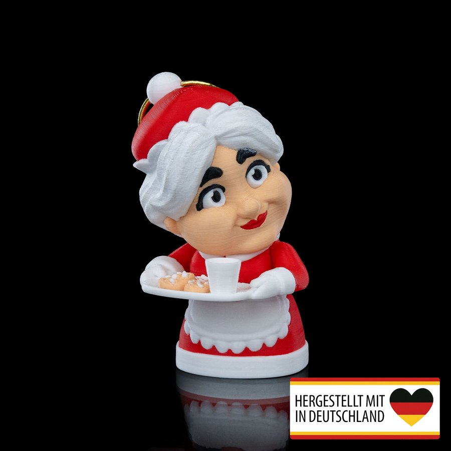 Weihnachtsbaumschmuck Mrs. Claus - Dein nostalgischer Festbegleiter