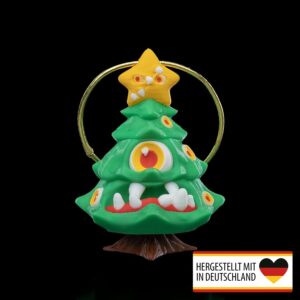 Einzigartiger Weihnachtsbaumschmuck verrückter Tannenbaum aus PLA