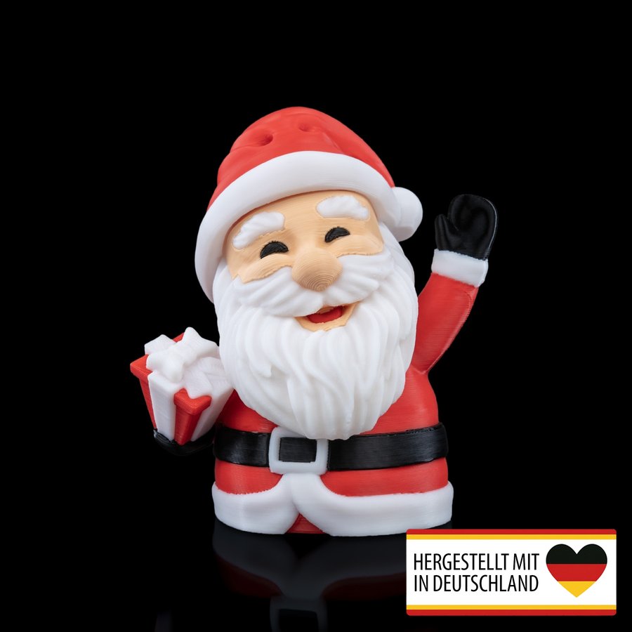 Weihnachtsbaumschmuck Weihnachtsmann - Magischer 3D-Druckzauber