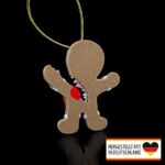 Weihnachtsbaumschmuck Zombie Lebkuchenmann - Gruseliger Hingucker für dein Fest