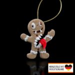 Weihnachtsbaumschmuck Zombie Lebkuchenmann - Gruseliger Hingucker für dein Fest
