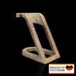 Weinflaschenhalter mit Weinglashalter - Elegante Präsentation