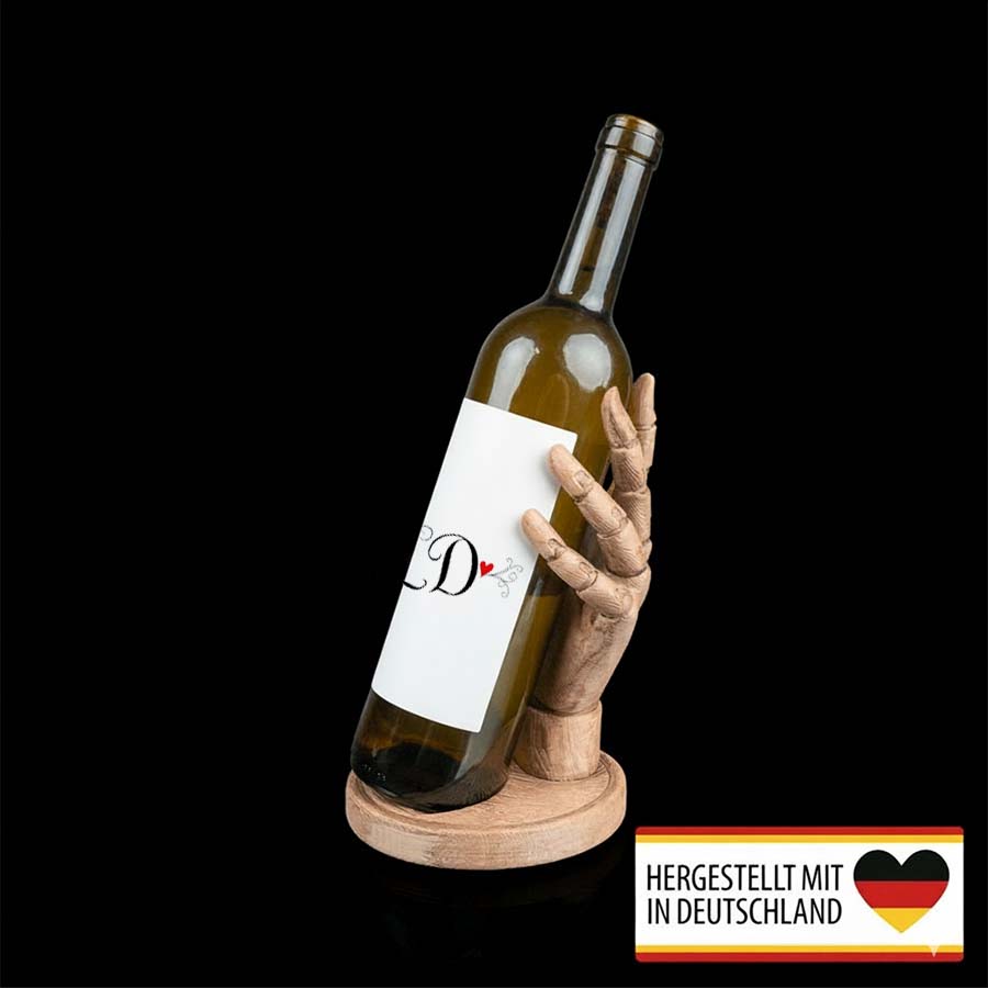 Weinflaschenhalter Handverlesen - Dein Weingenuss im Fokus