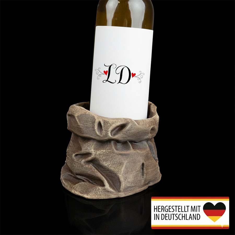 Weinflaschenhalter Weinsack - Dein stilvoller Weinkellerschatz