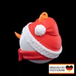 Weihnachtsbaumschmuck glücklicher Schneemann - Charmanter Wintergruß