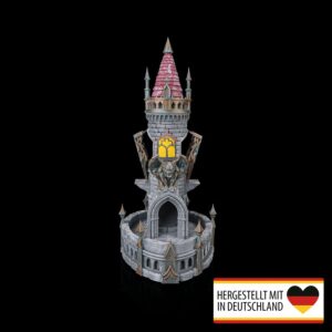 Mystischer Würfelturm die Gargoyle- Wacht mit Drehmechanismus