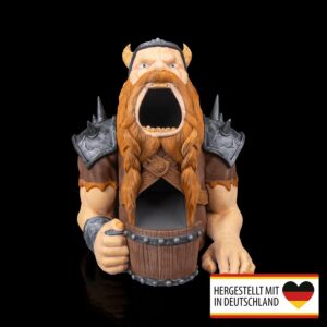 Mystischer Würfelturm Zwerg mit detailreichem Design für Rollenspiele