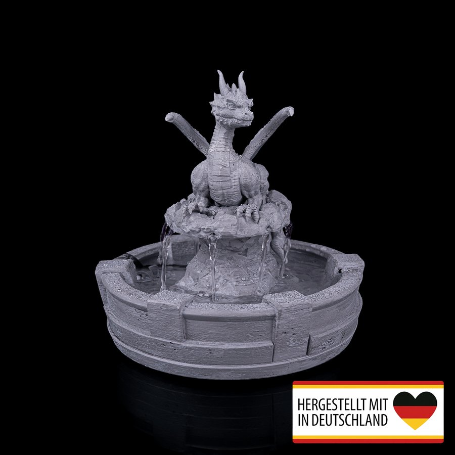 Zimmerbrunnen Drachenwächter - Magischer Wasserfall
