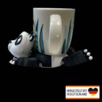 Panda Untersetzer im 3D-Druckverfahren hergestellt