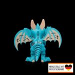 Detailaufnahme der Drachen-Zombie-Figur