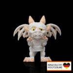 Detailansicht der Drachen-Mumie Figur aus nachhaltigem PLA