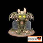 Mystische Figur eines untoten Drachen als Sammlerschatz