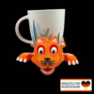 Niedlicher Untersetzer in Katzendesign für Tassen