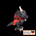 Seitenansicht der Drachenfigur Vampir Lord der Finsternis