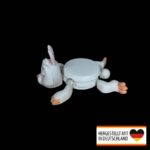 Osterdeko Untersetzer in Hasenform