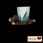 Nahaufnahme des Hund Untersetzers im 3D-Druckverfahren