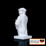 Detailansicht der Martin Luther Figur im 3D-Druck