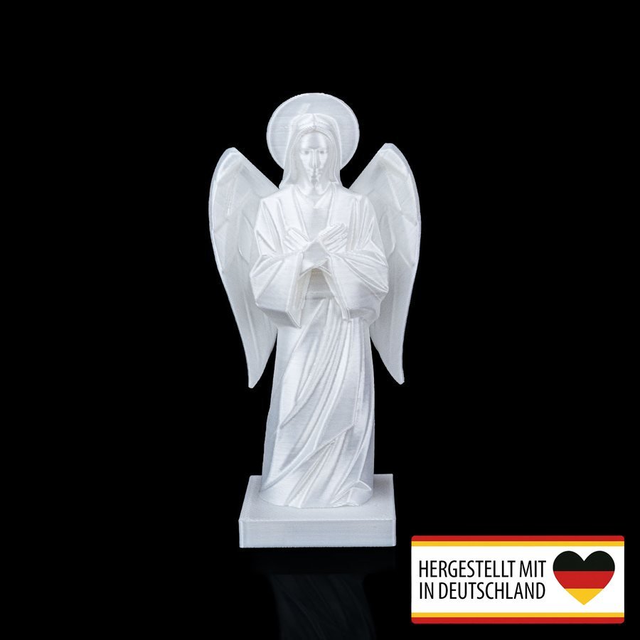 Himmlischer Schutzengel aus nachhaltigem PLA, 11 cm hoch